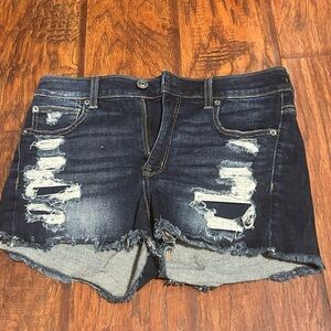 American Eagle Medium Wash Jean Shorts